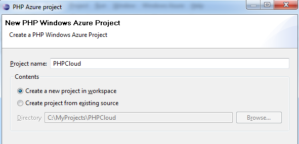 Project name